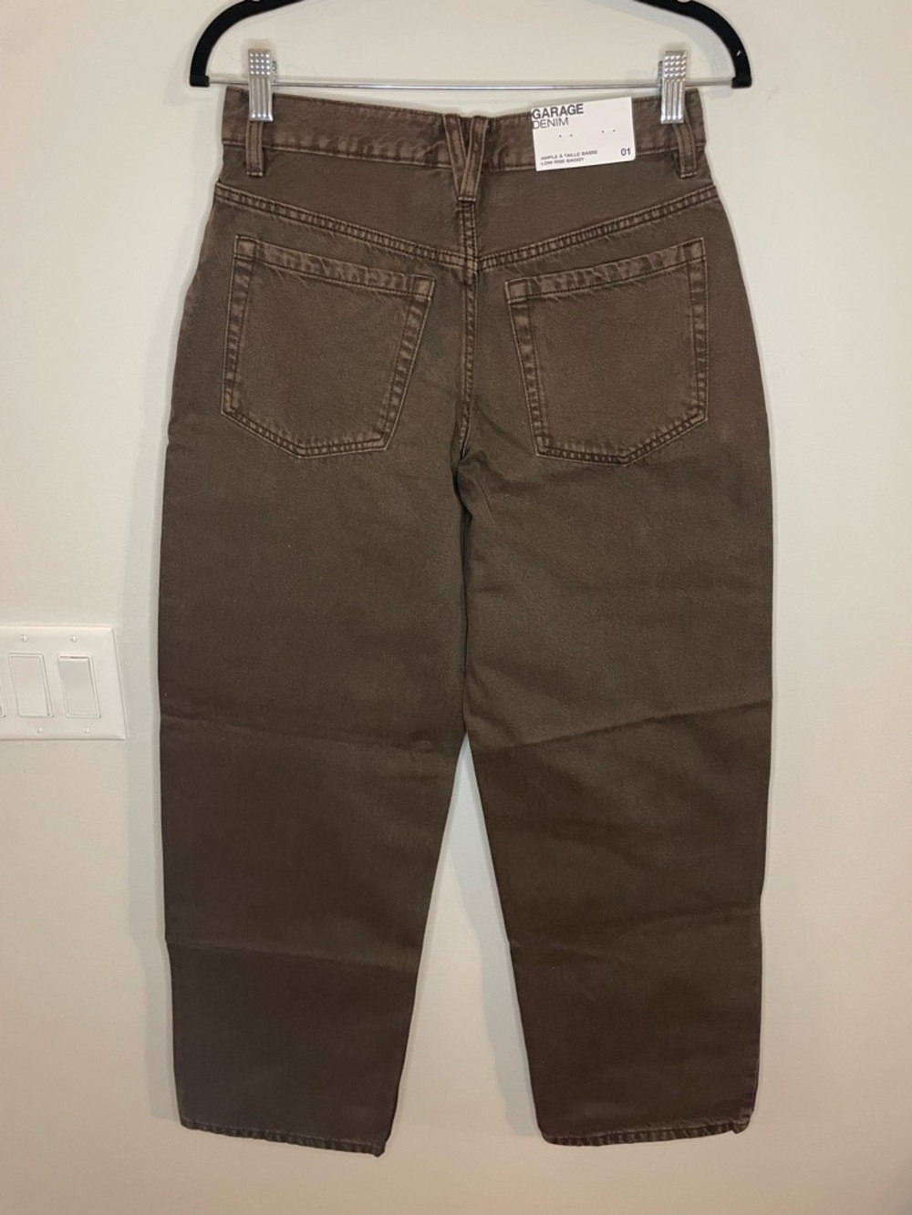 Garage Low Rise Baggy Jean Diesel Brown Women’s Size 1/25 MSRP$75 NWT RARE - Picture 2 of 10